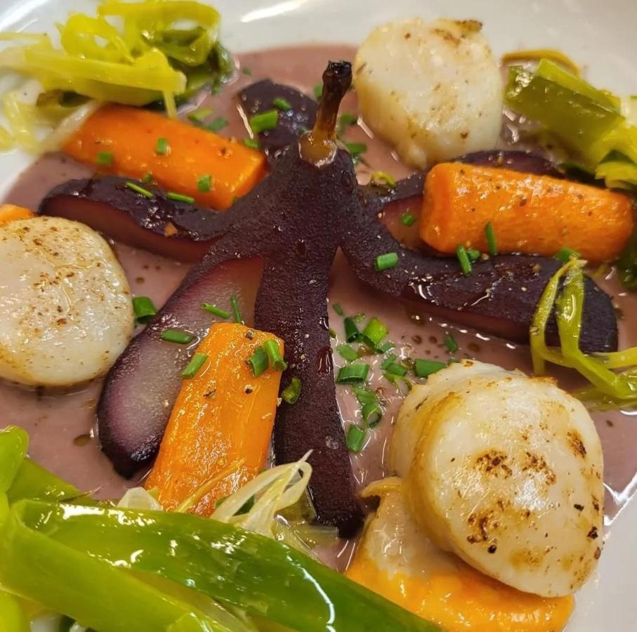 Hotel Restaurant La Pecherie - Le Manoir D'A Cote - Les 5 Ruches -Logis Hotels Courseulles-sur-Mer Eksteriør bilde